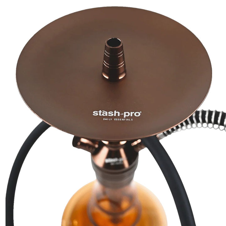 Hookah with 'stash-pro' branding on a white background