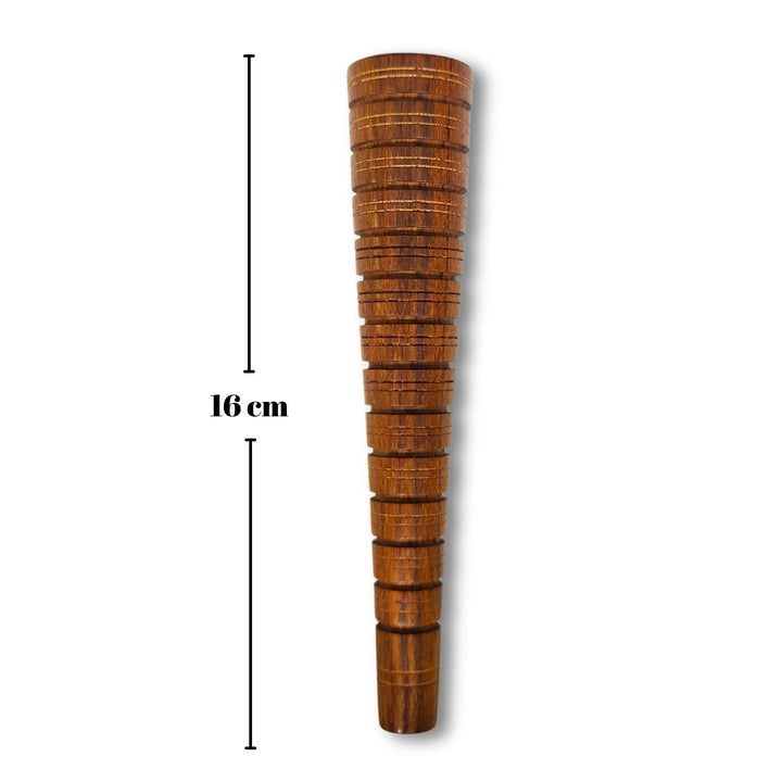 Wooden chillum pipe