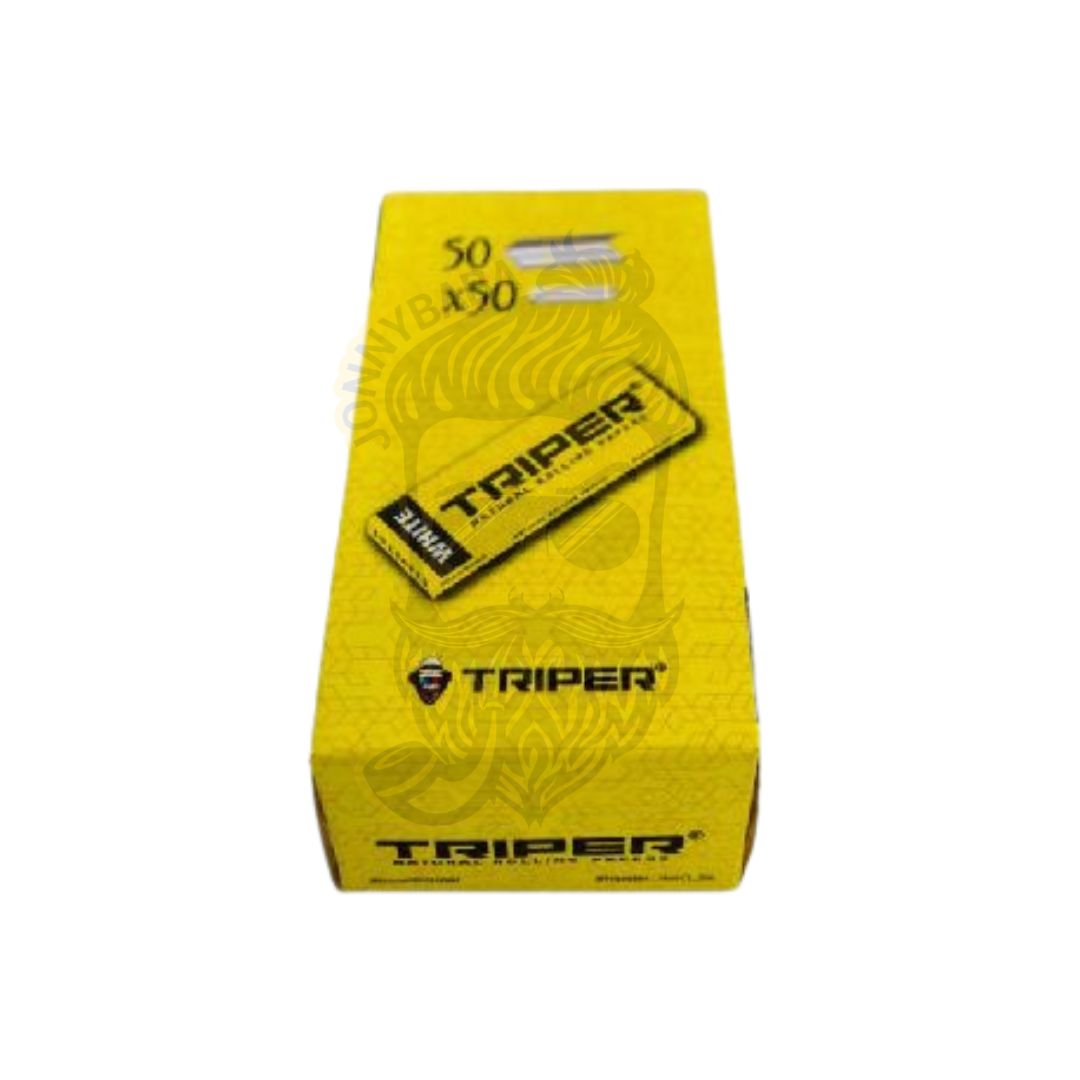 Triper White Small Rolling Paper - full box