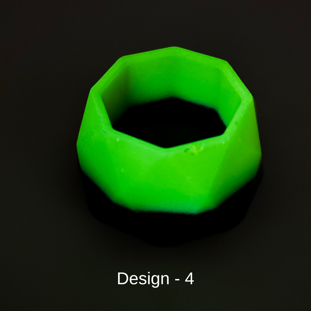 Ubuntu glow in dark ashtray green