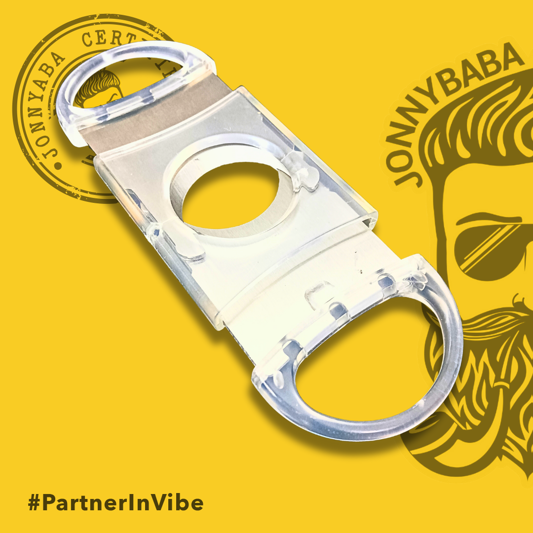 Plastic Cigar Cutter - Transparent