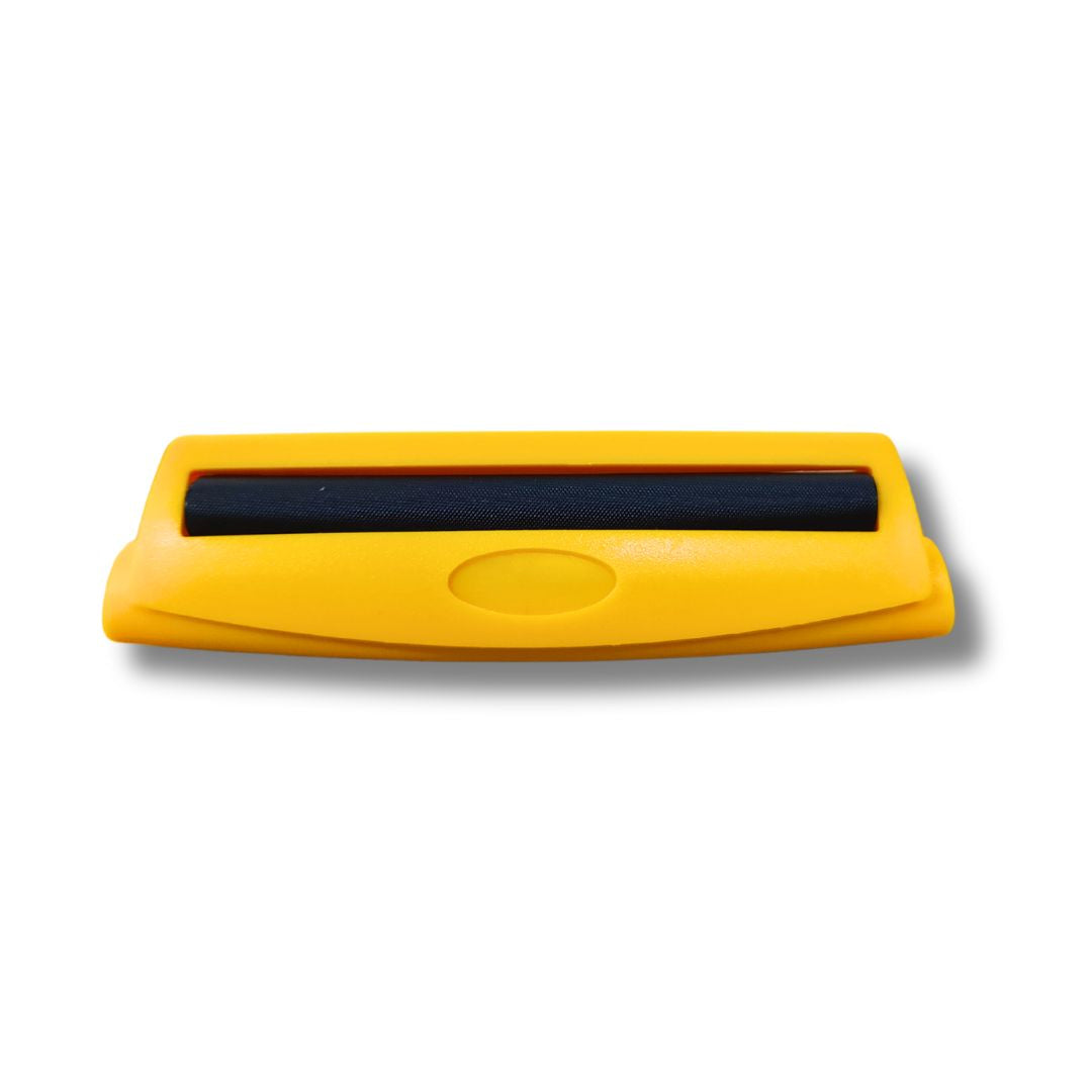 Acrylic Cigarette Rolling Machine with yellow color