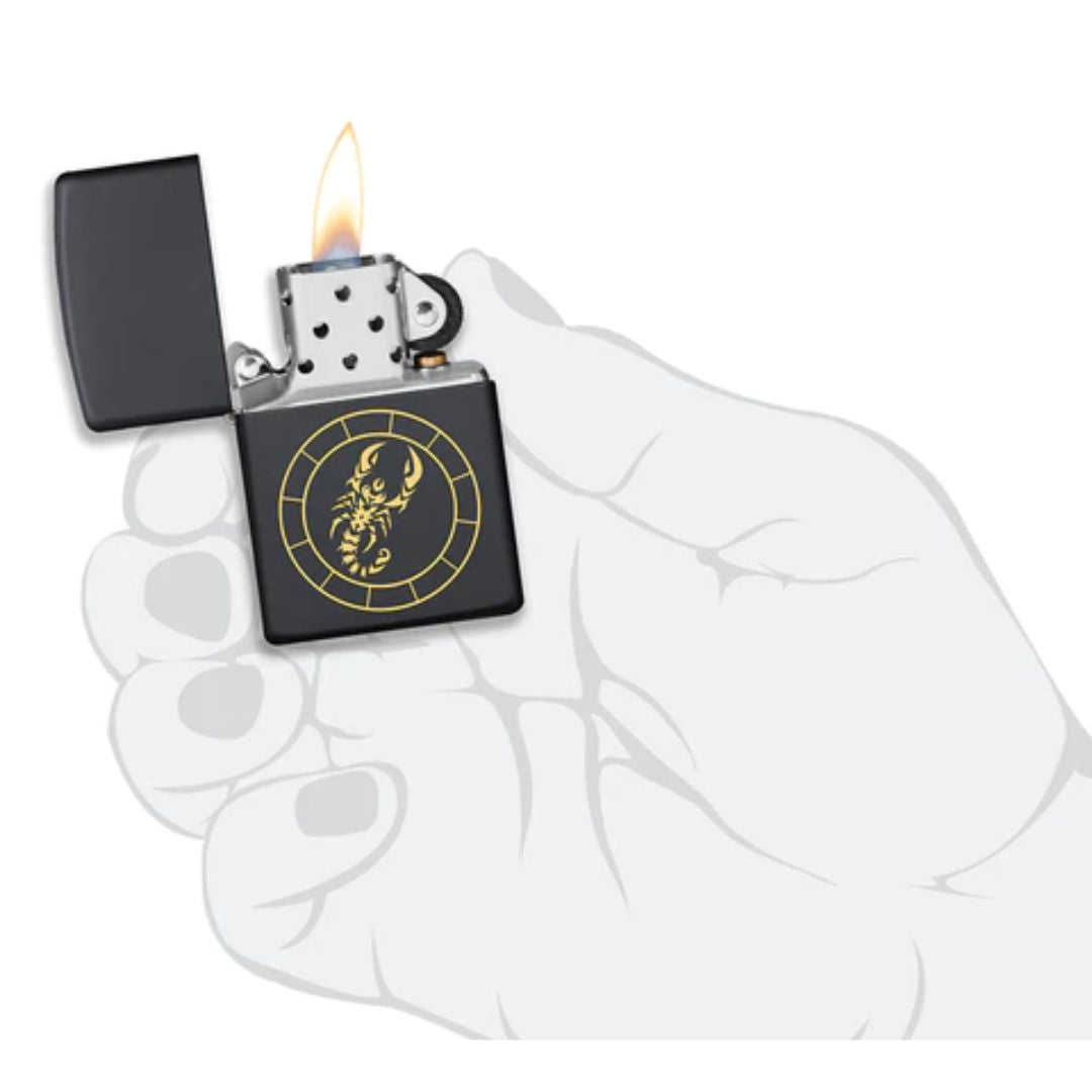 Zippo Lighter - Zodiac Scorpion