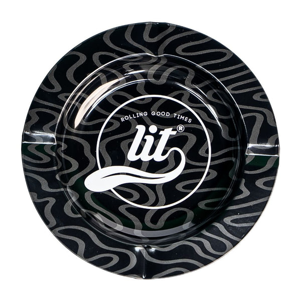 Lit Metal Rolling Ashtray