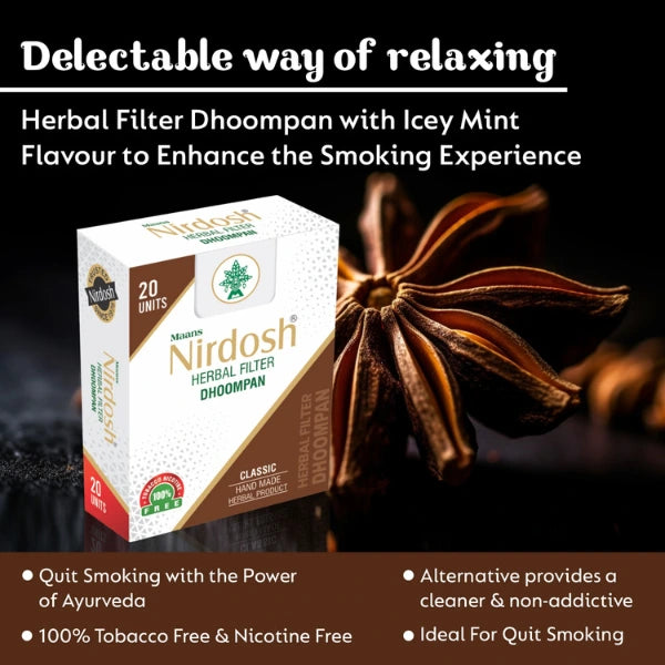 Nirdosh Herbal Filter Dhoompan

