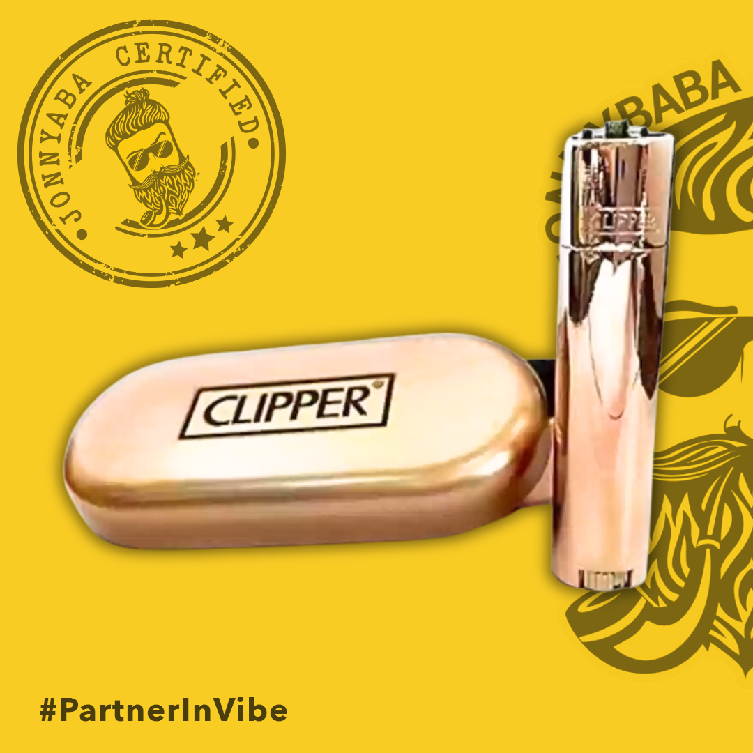 clipper lighters rose gold 