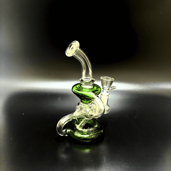 Mini Recycler Glass Bong