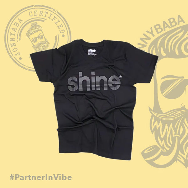 Shine Black Logo t-shirt