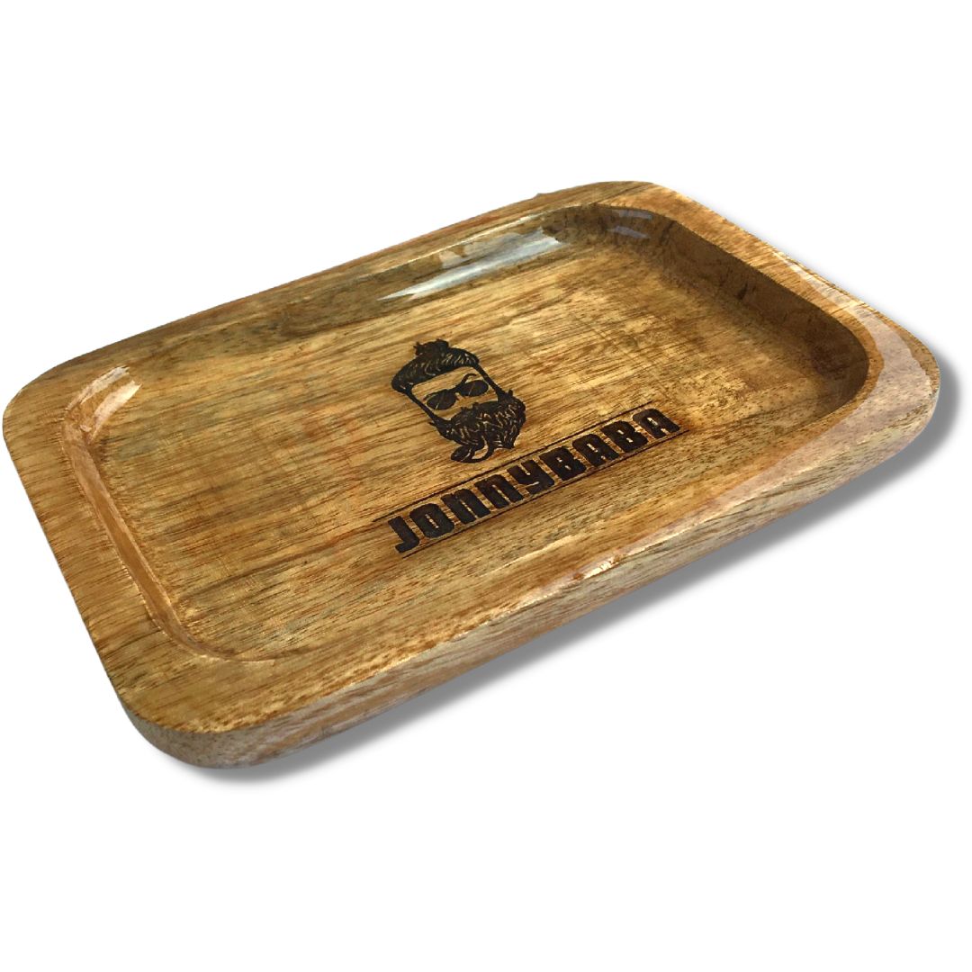 Jonnybaba large wood rolling tray 