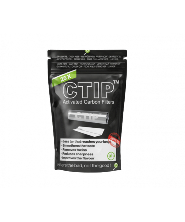 Ctip activated carbon filter pack of 25 available on Jonnybaba Lifestyle 