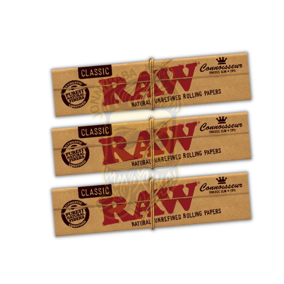 RAW Classic Connoisseur KS Paper with roach