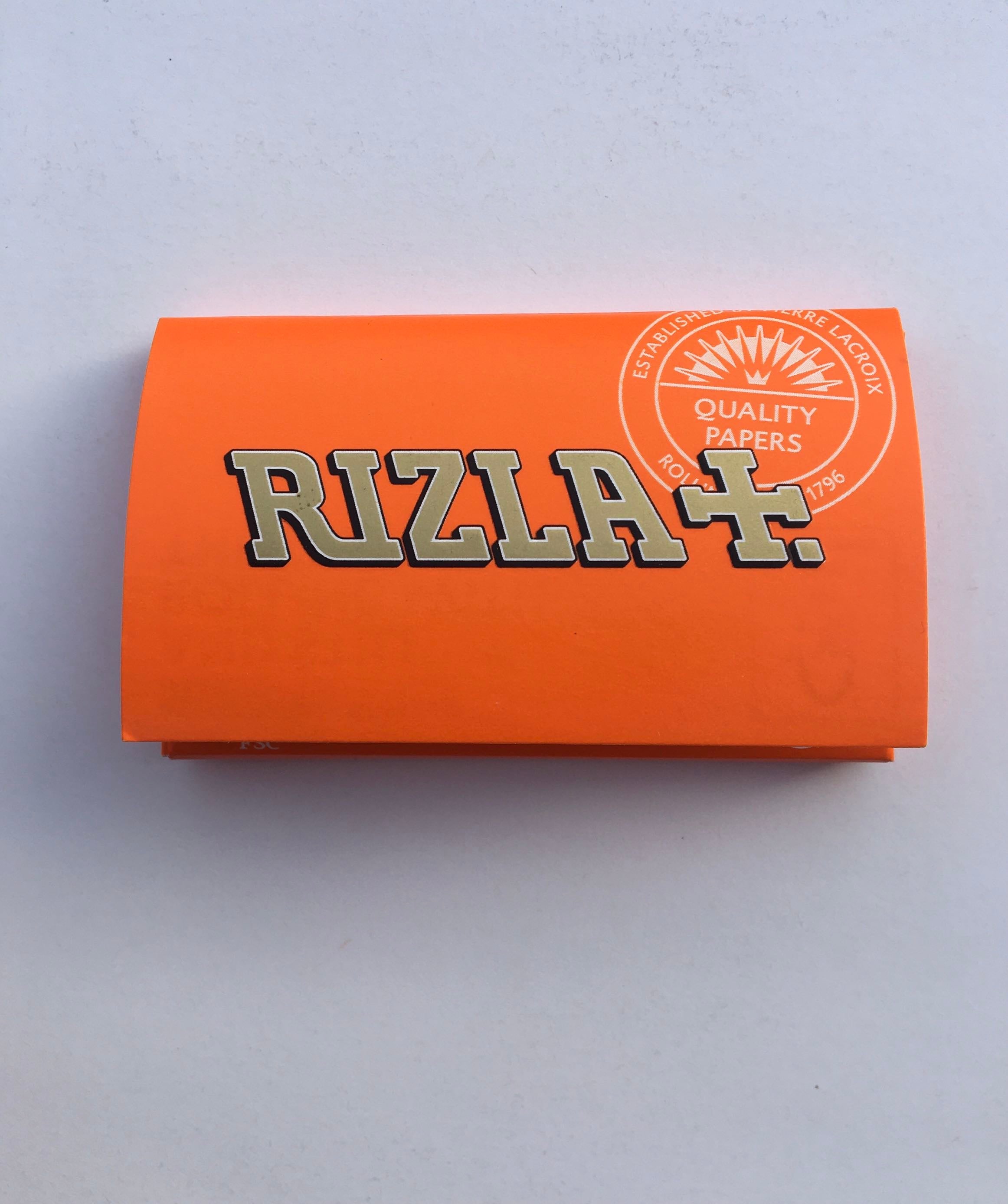 Rizla orange double window 1 1/4 available on Jonnybaba Lifestyle 