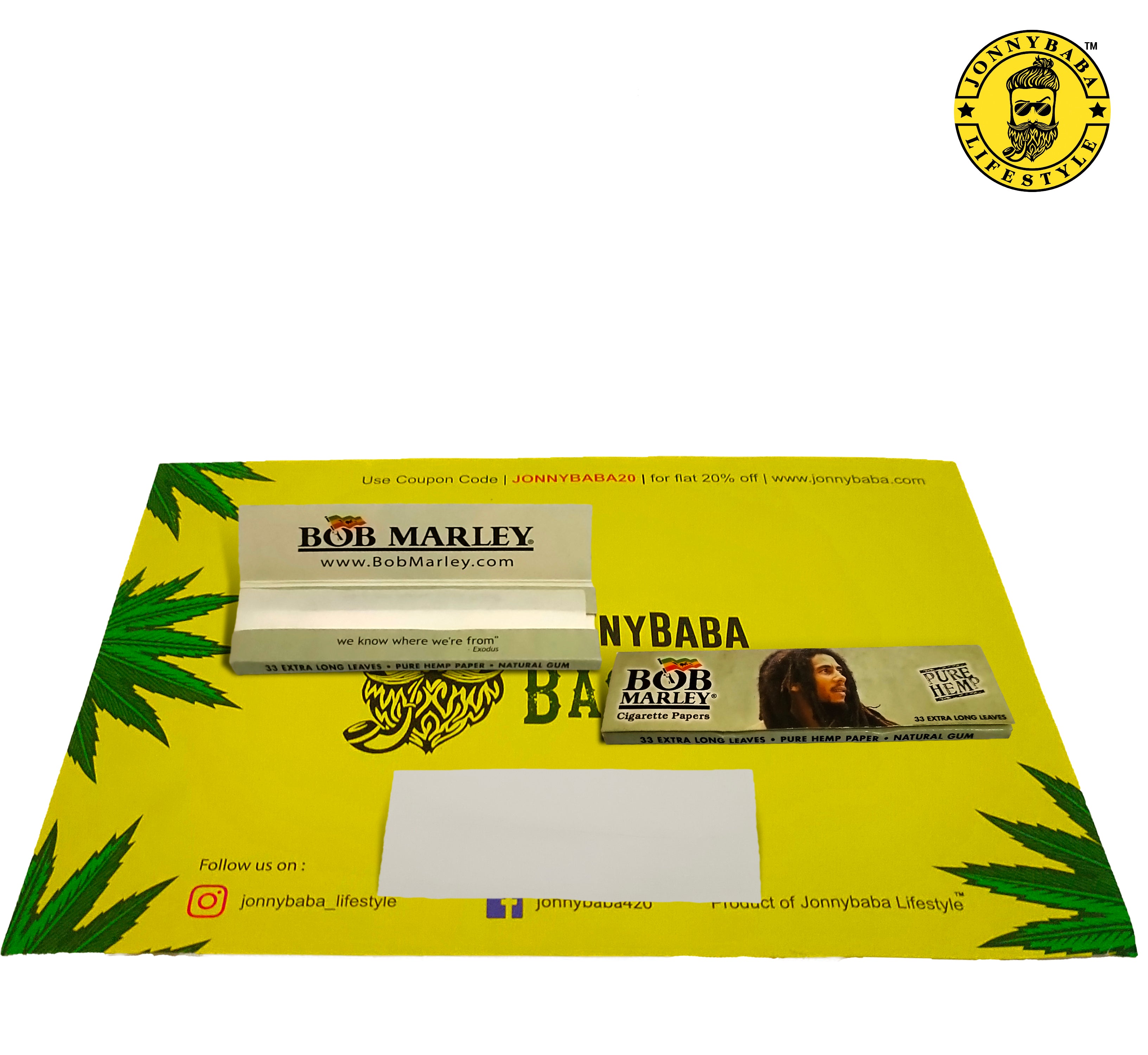 Bob Marley Pure Hemp King Size - 33 Sheets