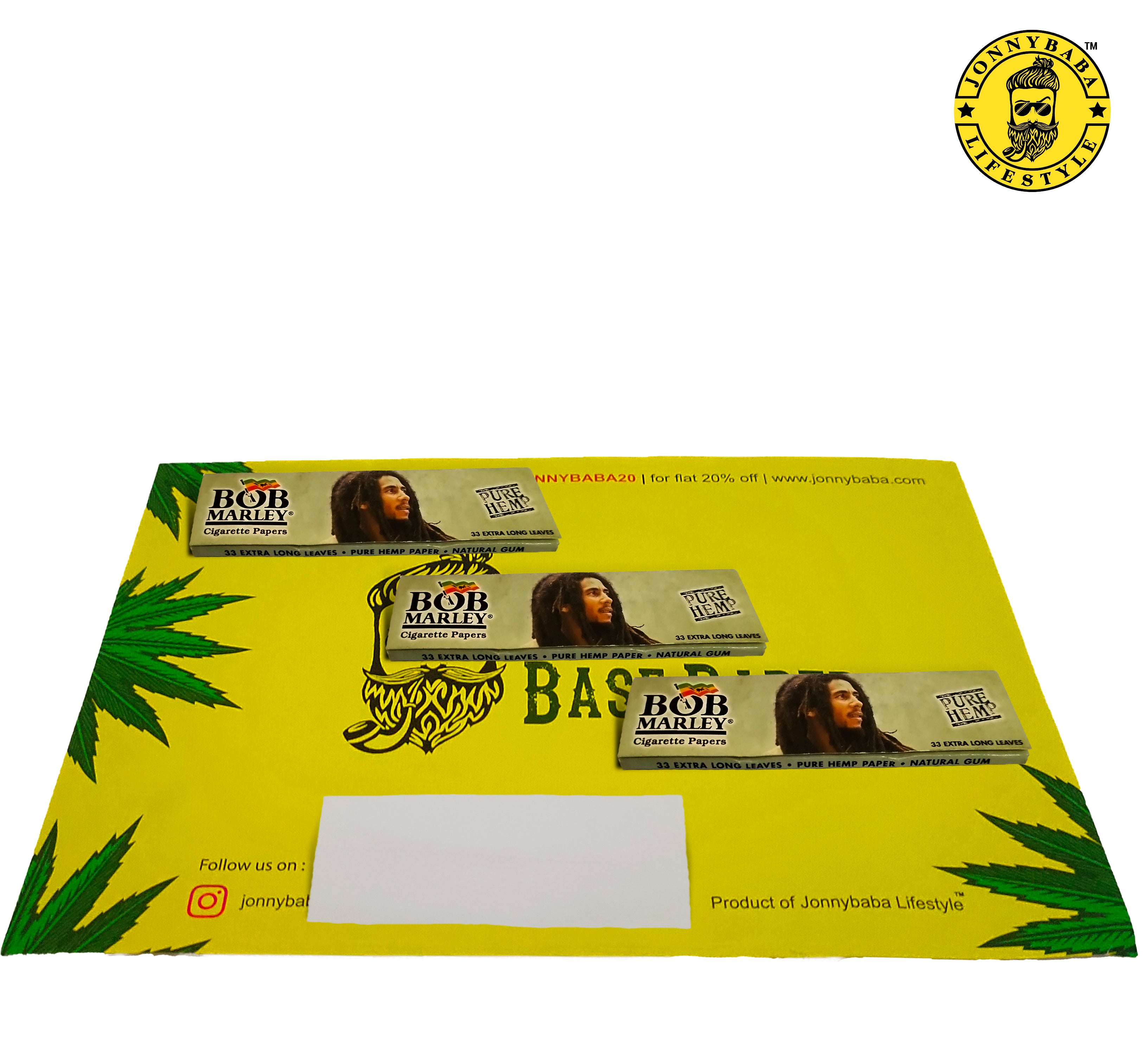 Bob Marley Pure Hemp King Size - 33 Sheets