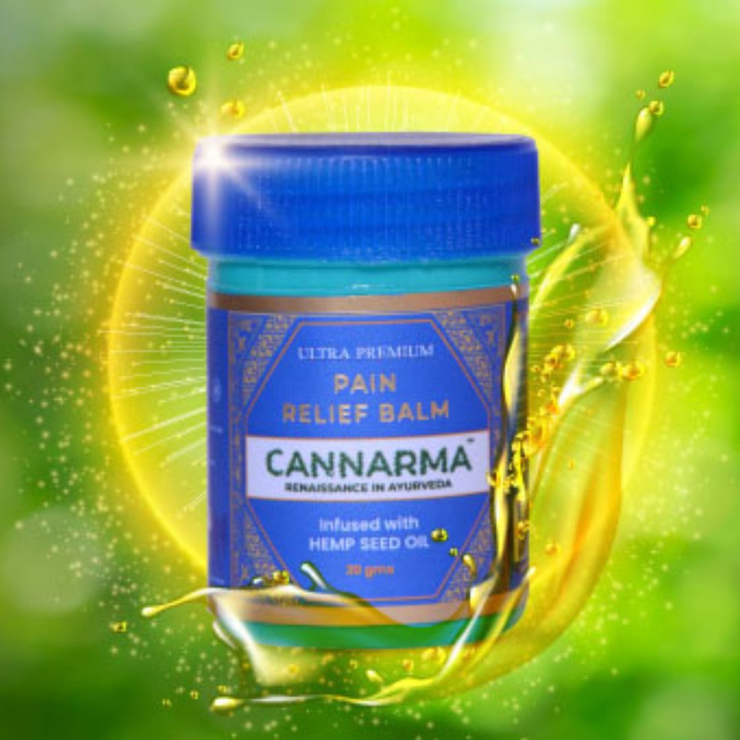 Cannarma pain relief hemp Balm available on jonnybaba lifestyle