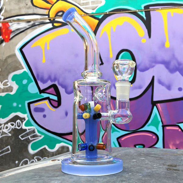 the cosmo percolator glass bong 10 inch