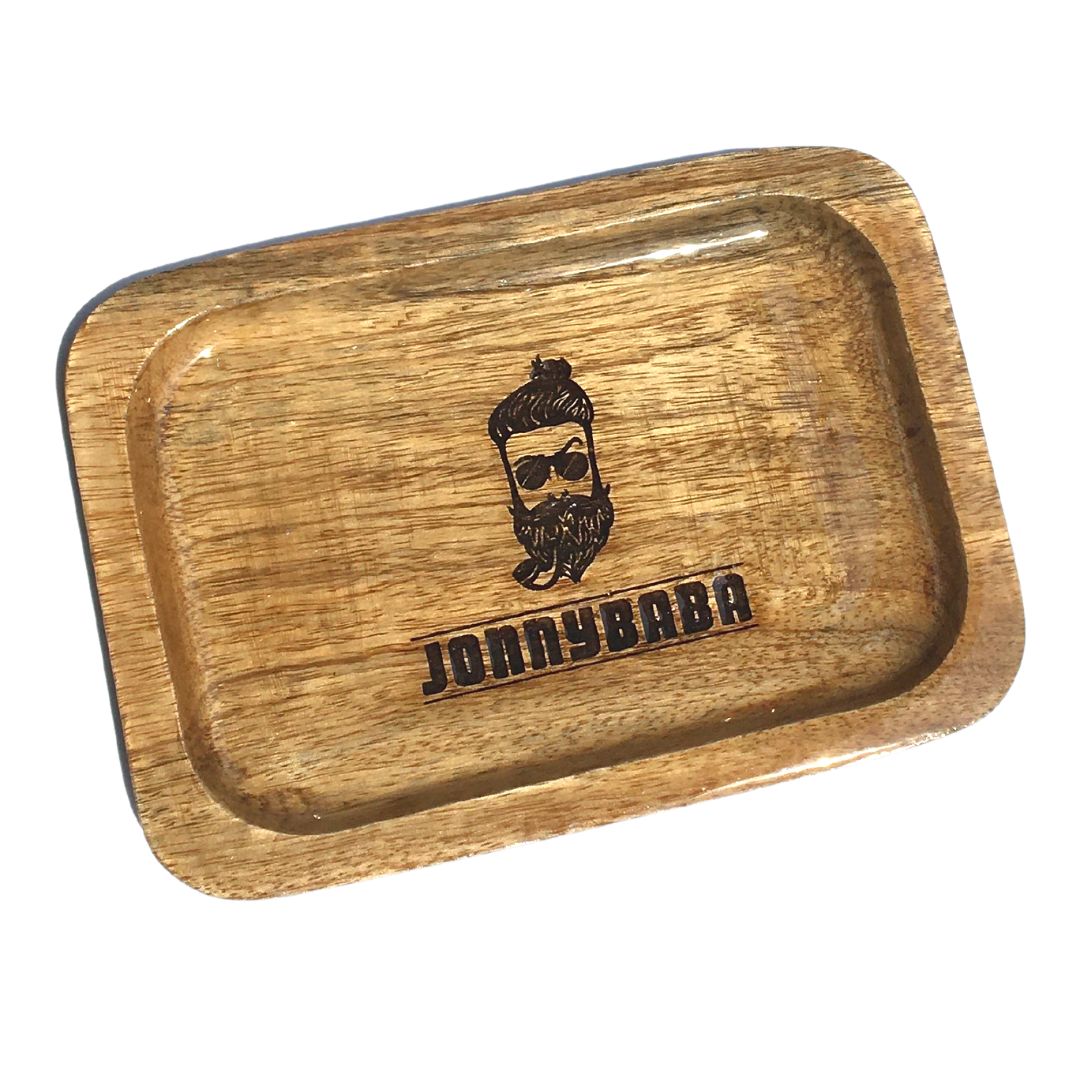 Jonnybaba large wood rolling tray 