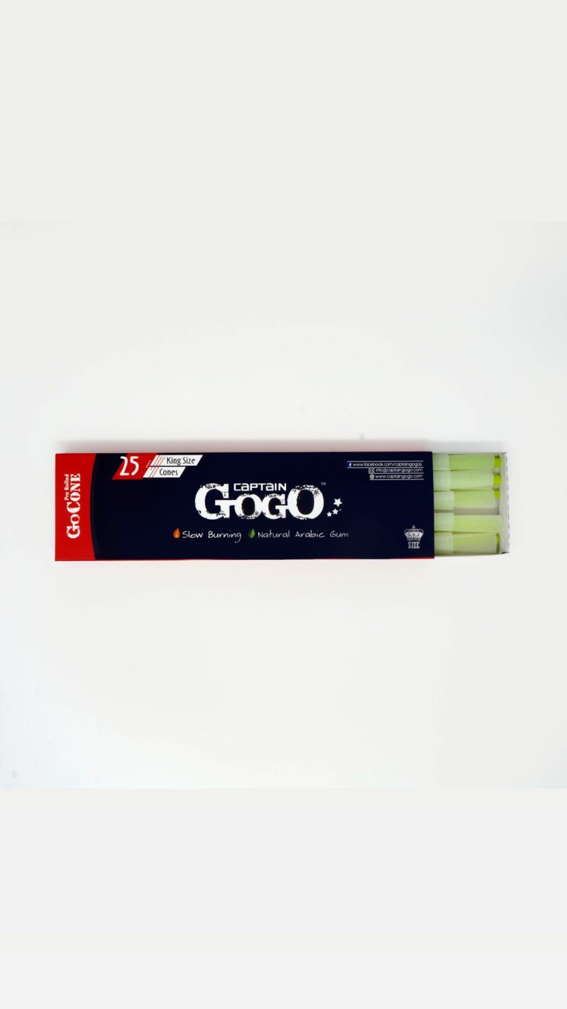 Gogo Pre rolled Cones - Pack of 25