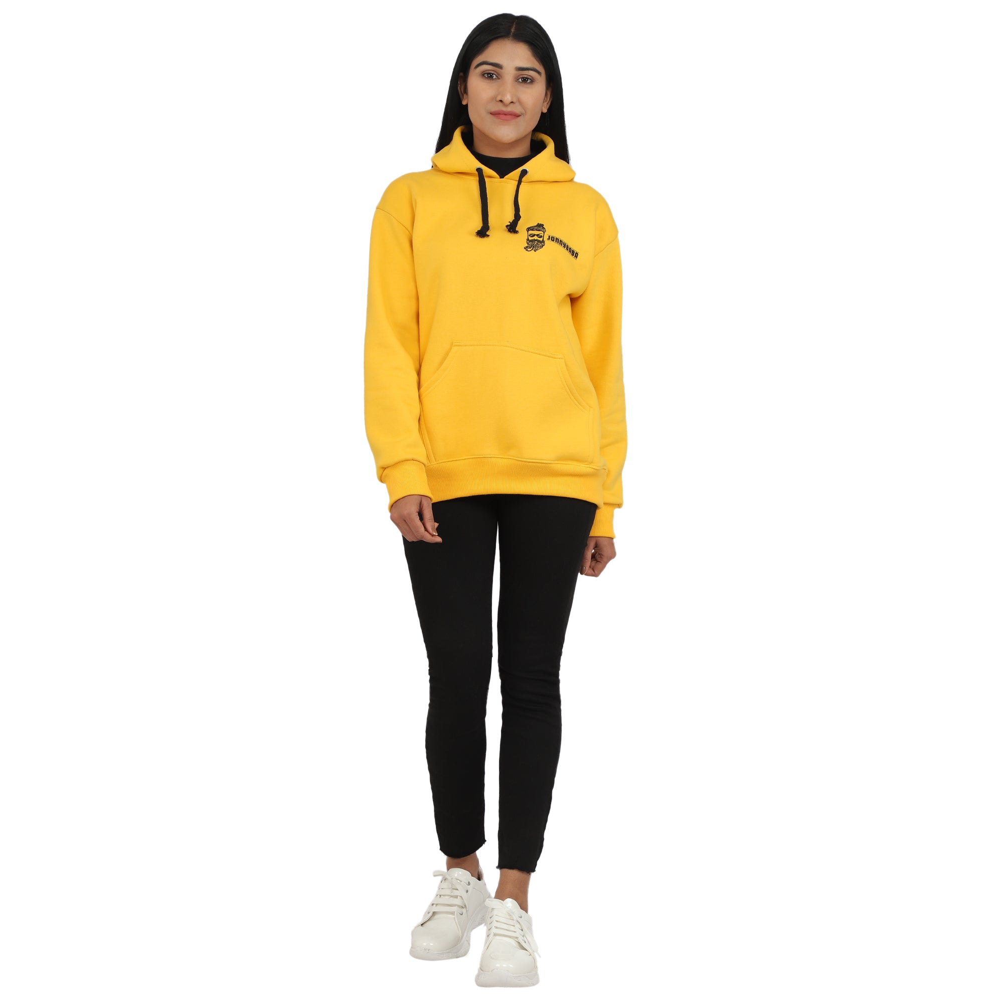 Jonnybaba Yellow Sweatshirt Hoodie