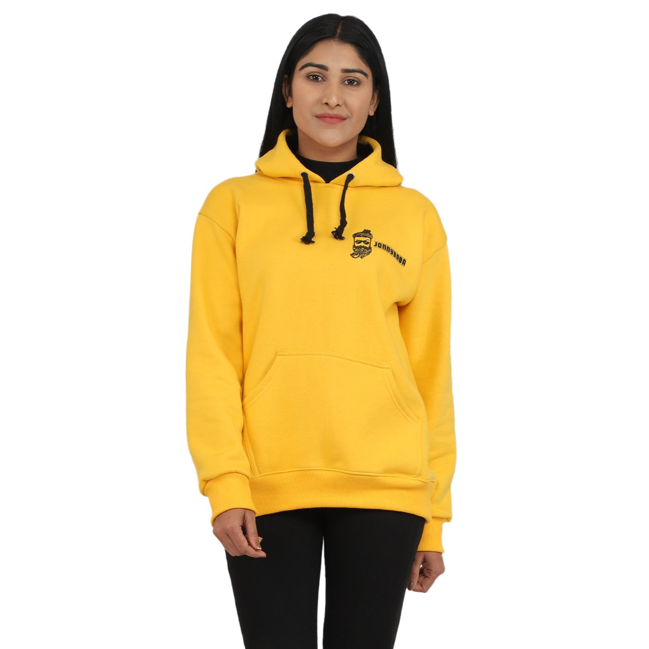 Jonnybaba Yellow Sweatshirt Hoodie