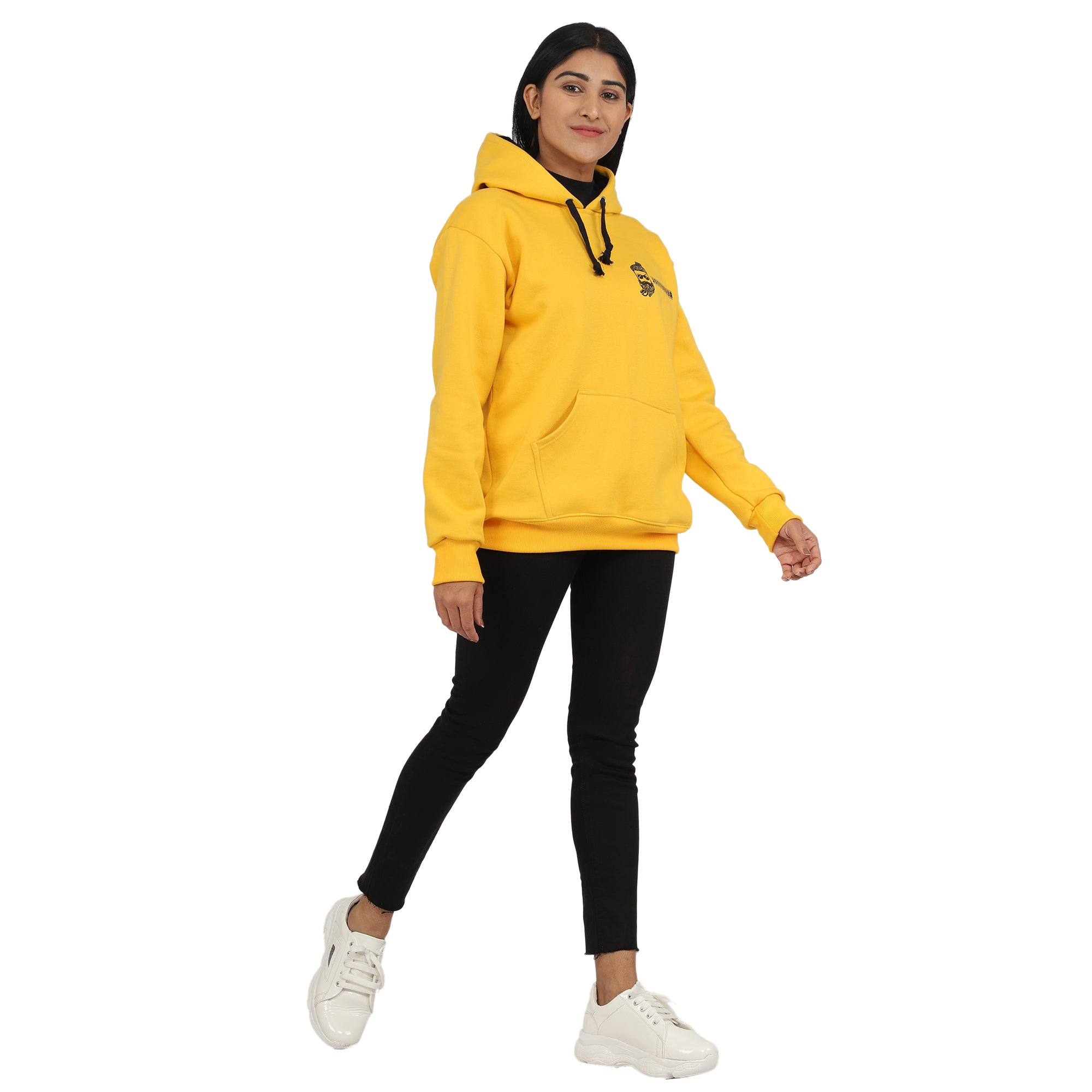 Jonnybaba Yellow Sweatshirt Hoodie