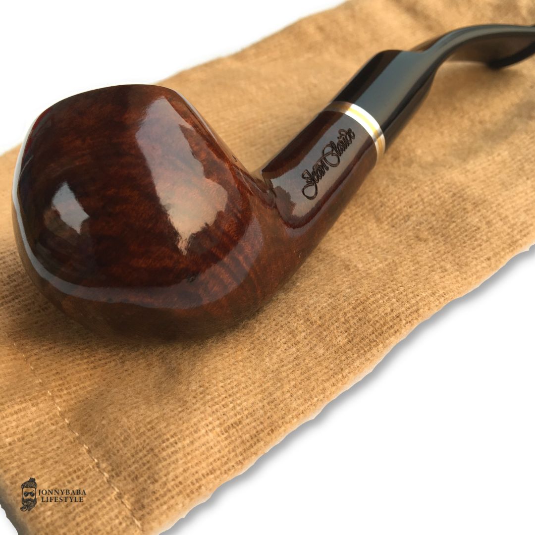 jean claude vintage smoking  pipe classic brown