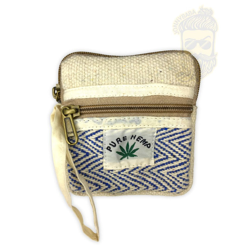 Jonnybaba Pure Hemp Pouch - Blue