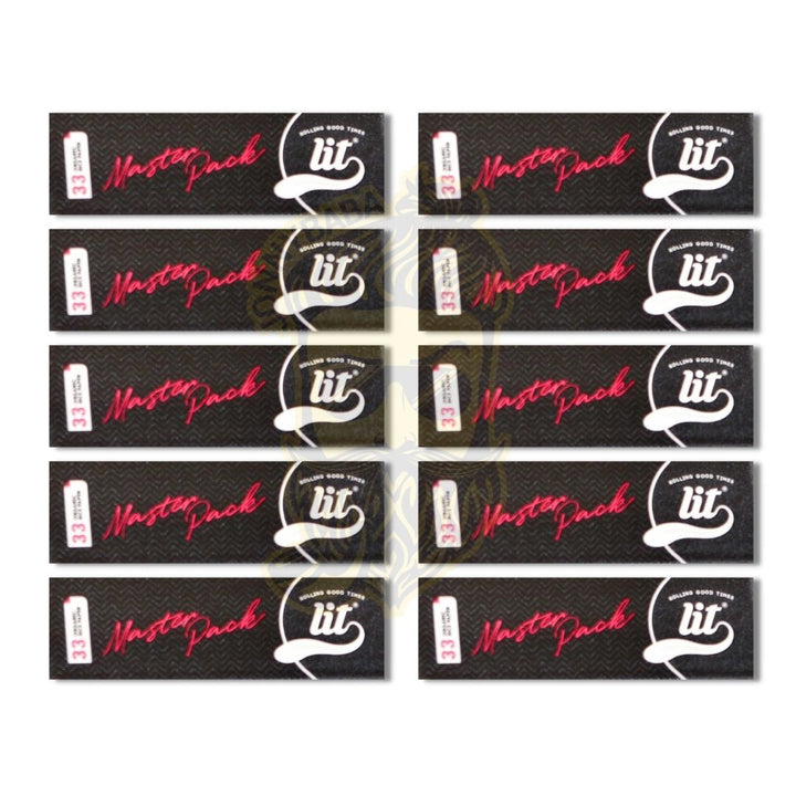 LIT Master Pack Queen Size White, Pack of 10 - Jonnybaba