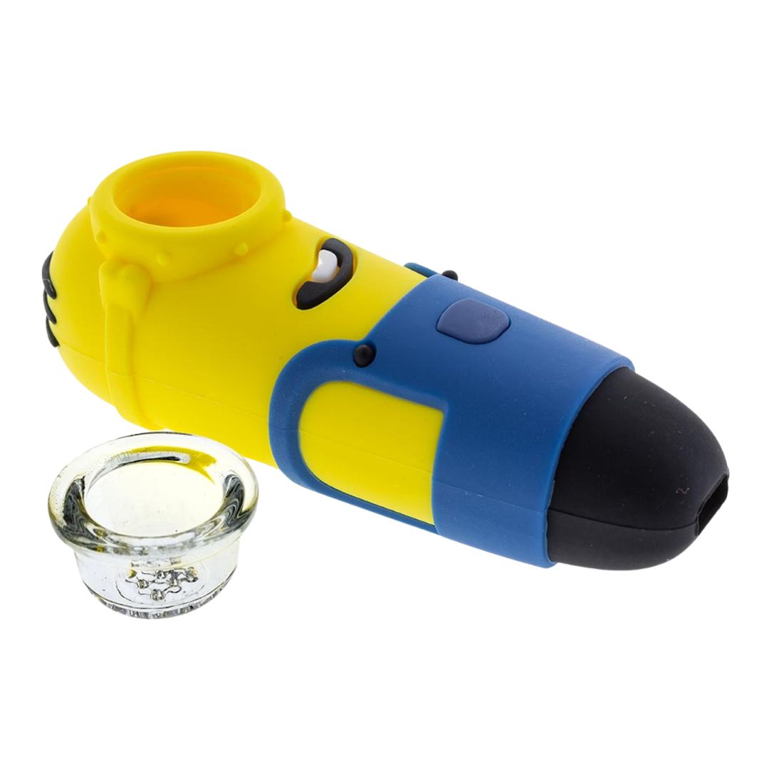 Minion Silicone smoking pipe