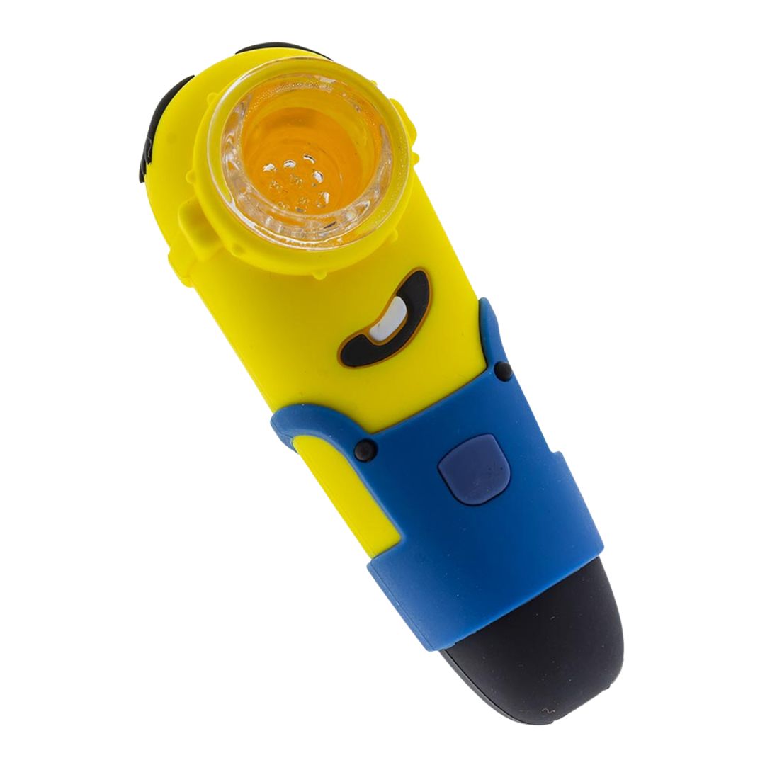 Minion Silicone smoking pipe