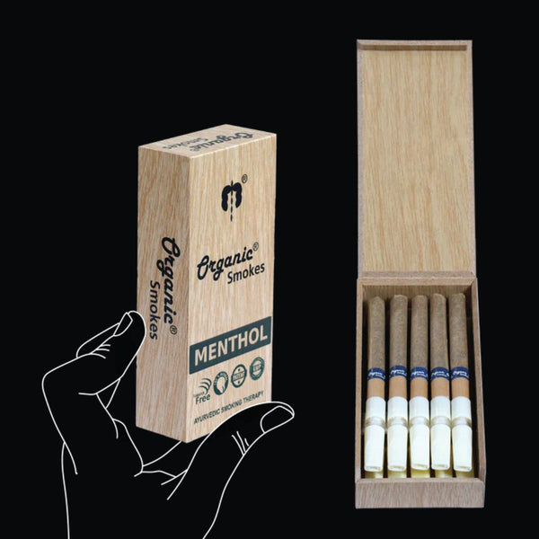 Organic smokes cirgarillos menthol