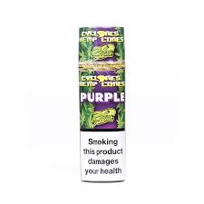 Cyclones Pre Rolled Hemp Blunt Cones - PURPLE