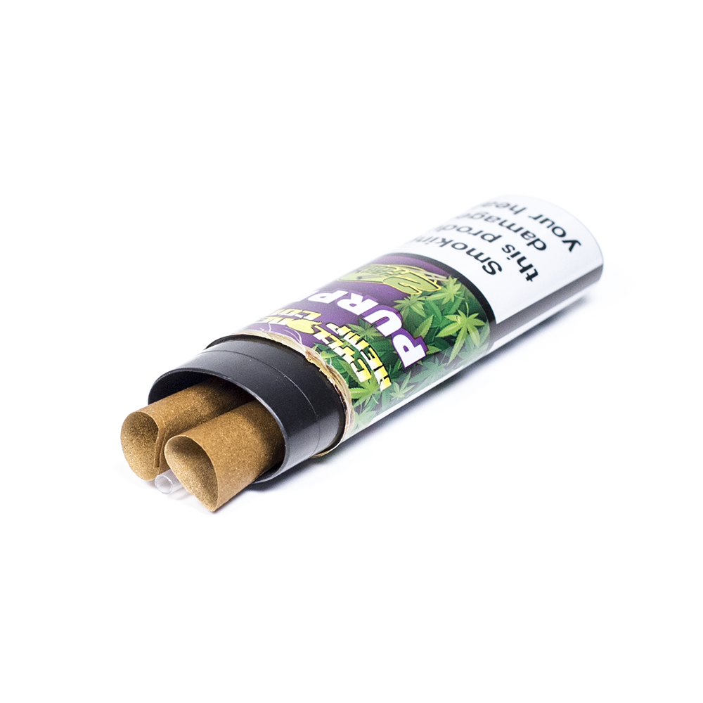 Cyclones Pre Rolled Hemp Blunt Cones - PURPLE