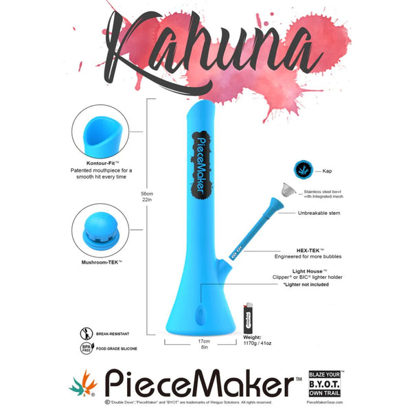 Piecemaker kahuna silicone bong 