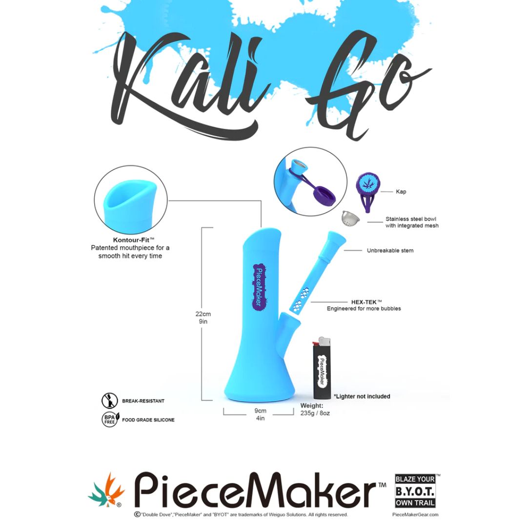 piecemaker kali go silicone bong