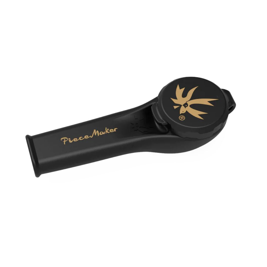 Piecemaker Knockout black silicone smoking pipe