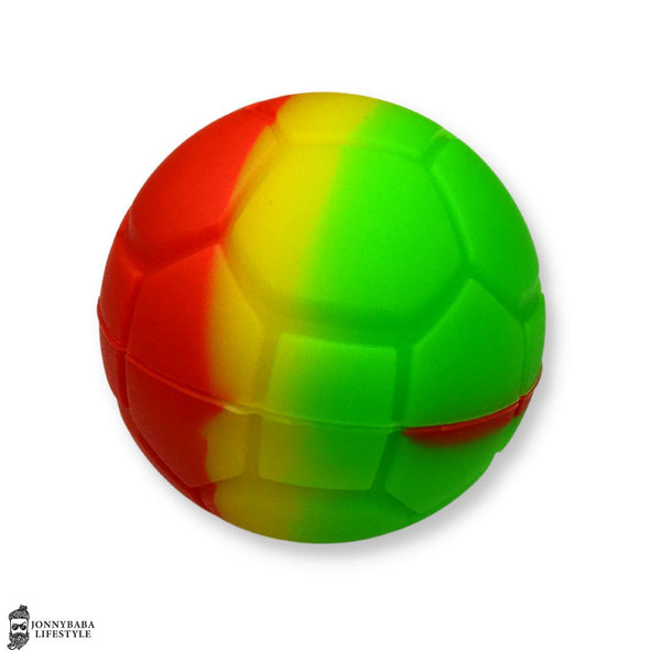 Rasta ball silicone wax storage Container now available on jonnybaba lifestyle 