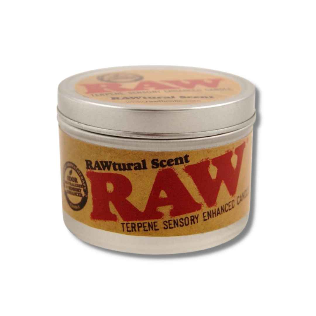 raw scented candle 