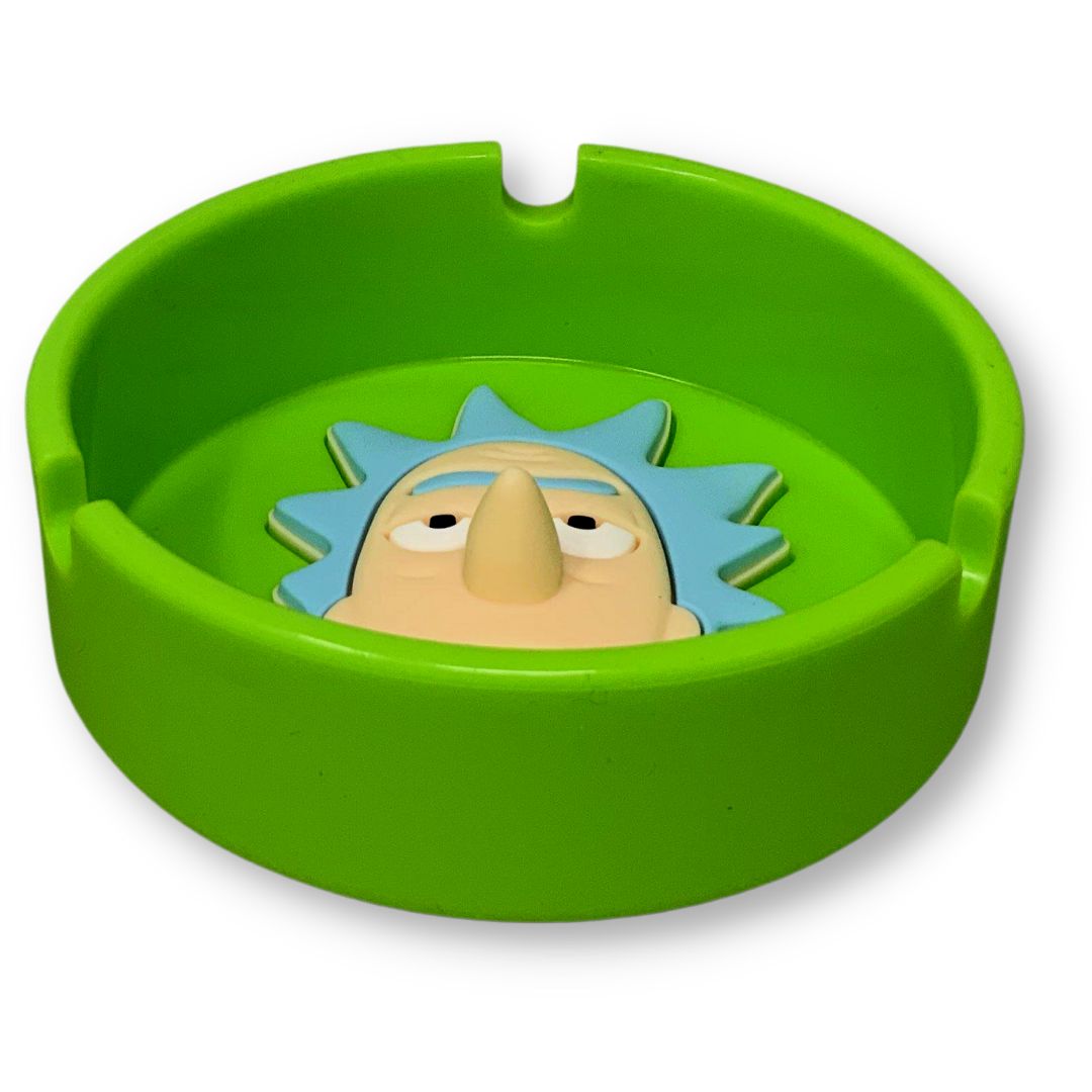 Rickity Rick Silicone Ashtray - Green