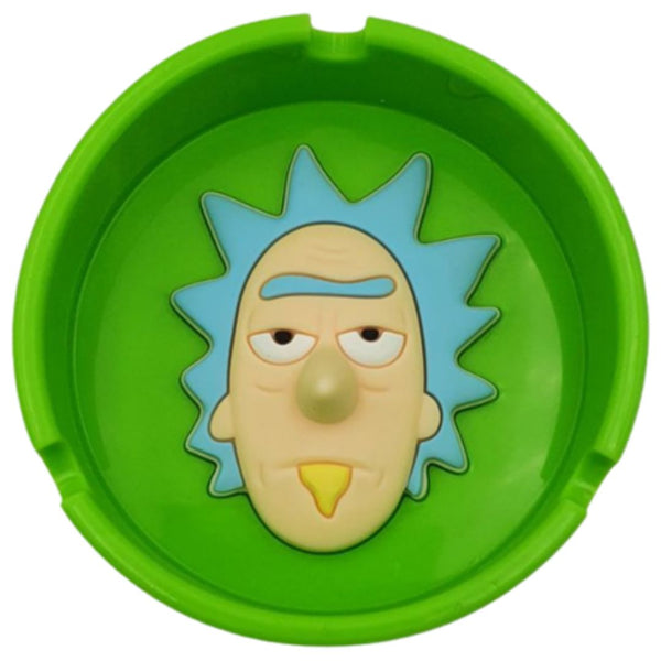 Rickity Rick Silicone Ashtray - Green