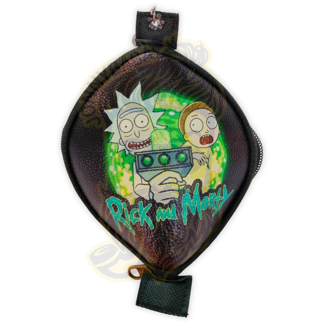 Rick and Morty stoner cartoon print crushing pouch 12