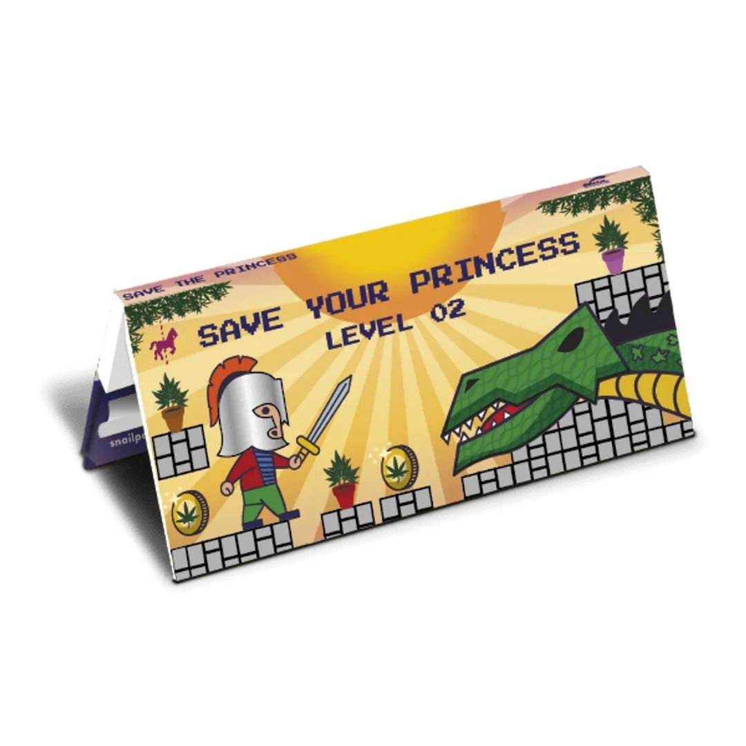 Snail Save your princess Collection rolling paper available on Jonnybaba Lifestyle 