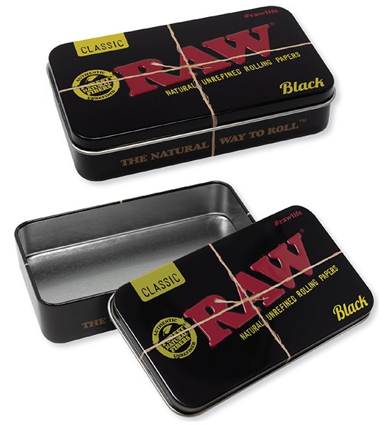 Raw Black Tin Case Online On Jonnybaba Lifestyle