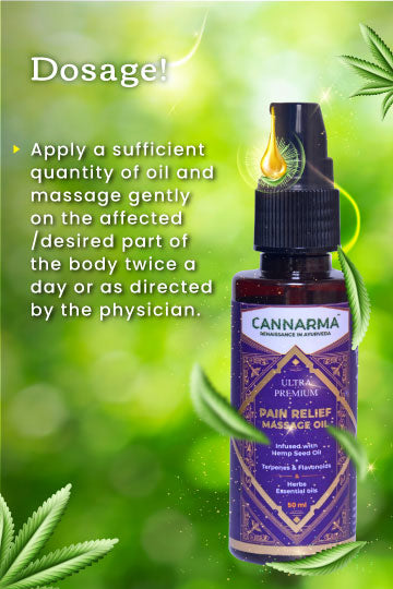 Cannarma pain relief massage oil now available on jonnybaba lifestyle