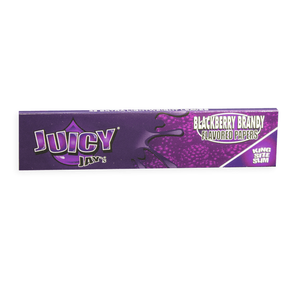 JUICY JAY BLACKBERRY BRANDY KING SIZE ROLLING PAPERS