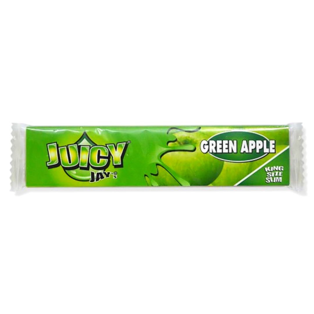 Juicy jay green apple flavoured rolling paper