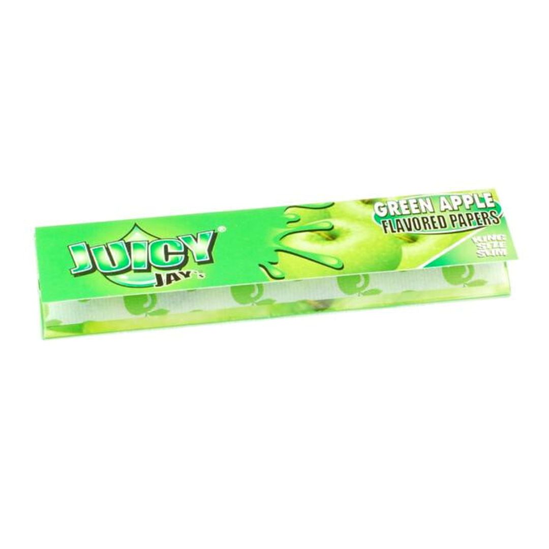 Juicy jay green apple flavoured rolling paper