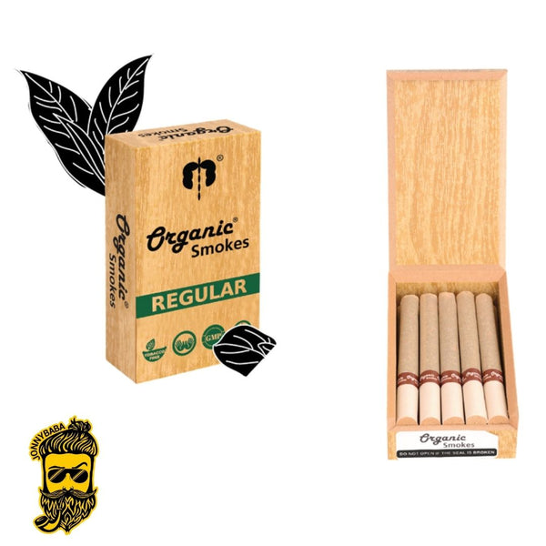 Organic smokes regular herbal cigarettes