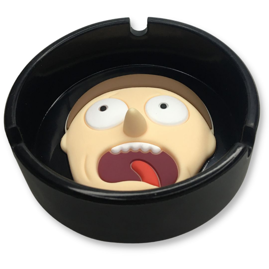 Rick and morty silicone ashtray