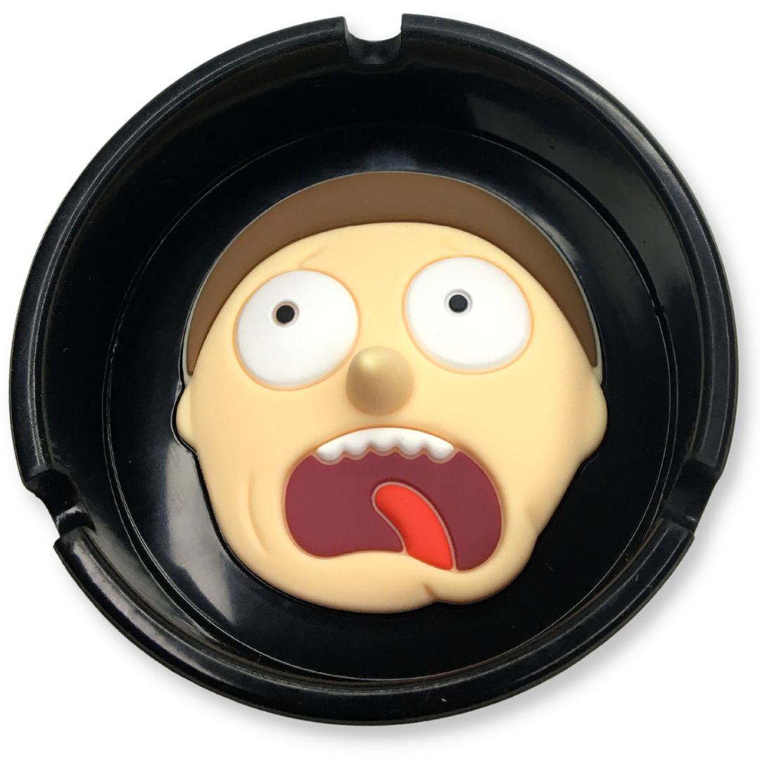 Rick and morty silicone ashtray